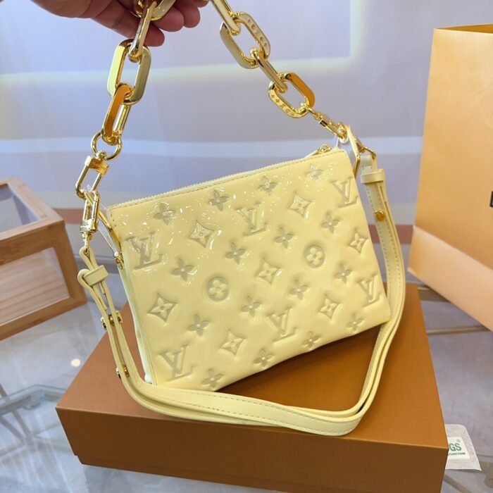LV organ Leather handbag（12colors 21*16cm） - 图片 2