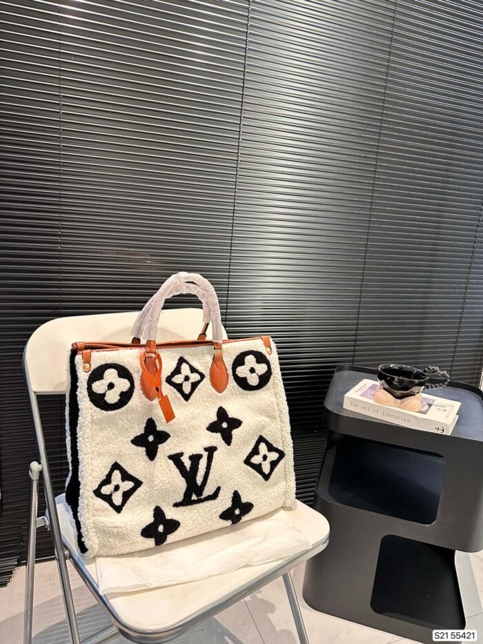LV lamb wool tote bag（4colors 39*33cm） - 图片 4