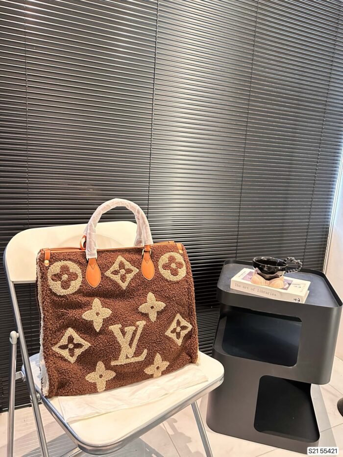LV lamb wool tote bag（4colors 39*33cm） - 图片 3