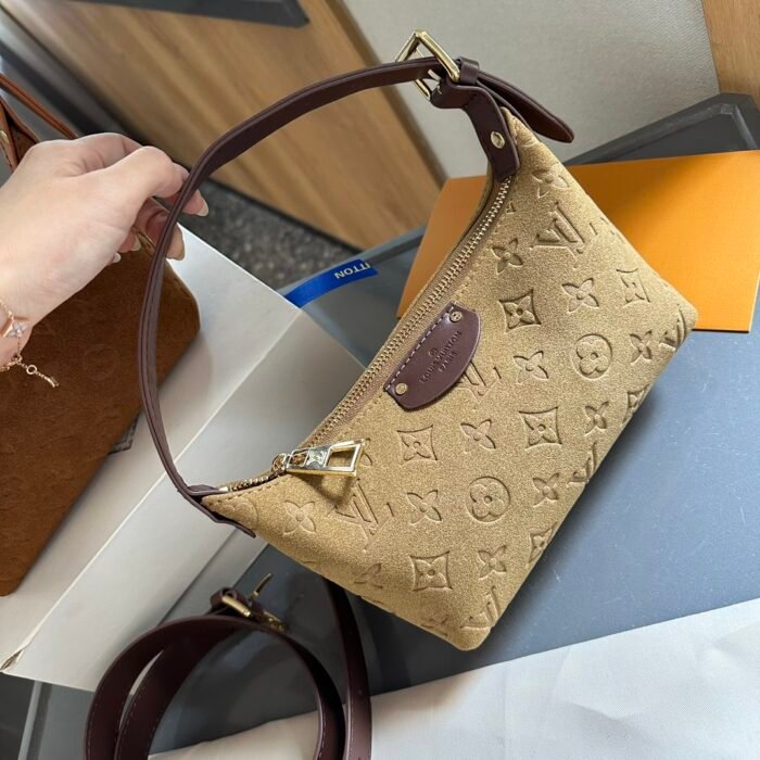 LV new suede lunch box bag(3colors 20*13cm)