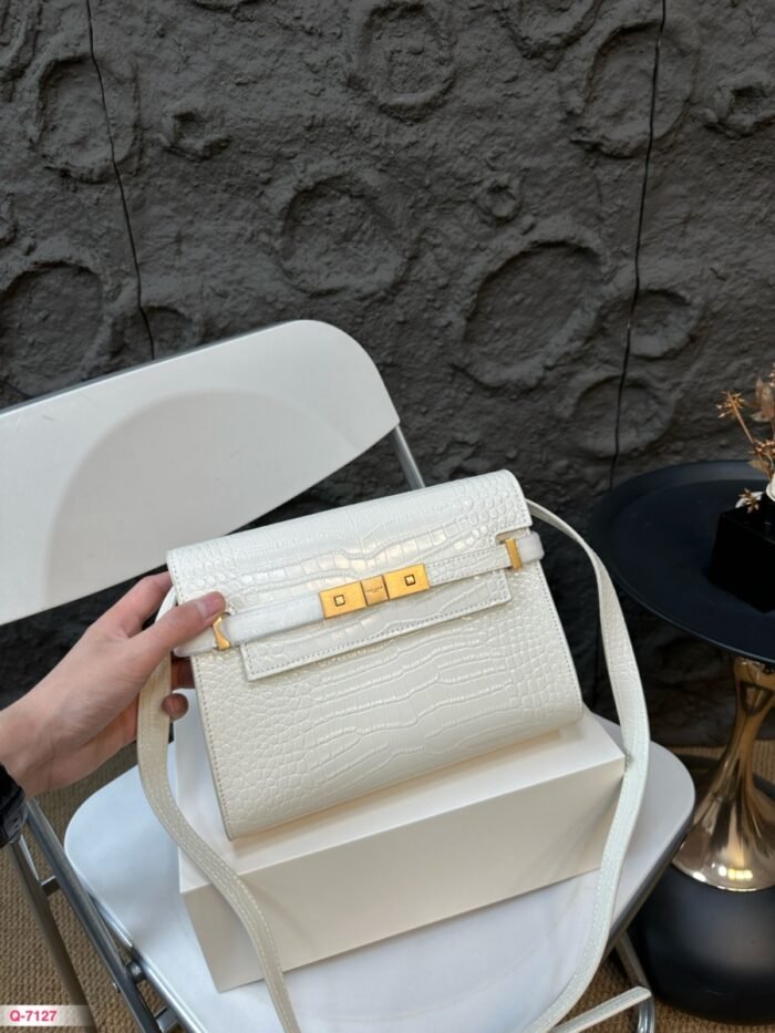 LV Manhattan crocodile patterned cowhide shoulder bag（24*18cm） - 图片 2