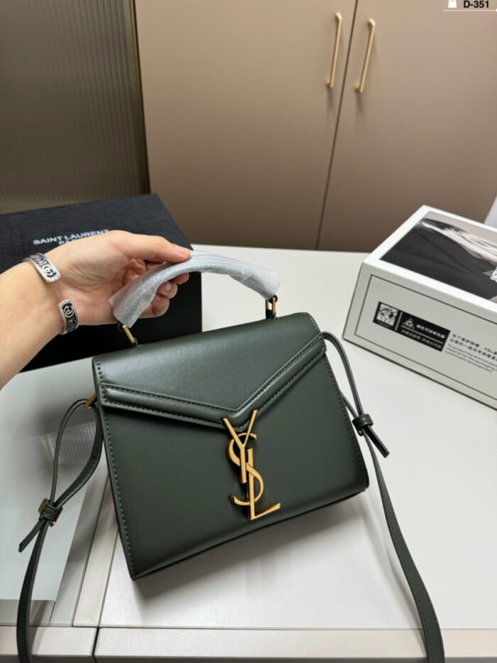 YSL Cassandra briefcase（5colors 20*6*16cm）